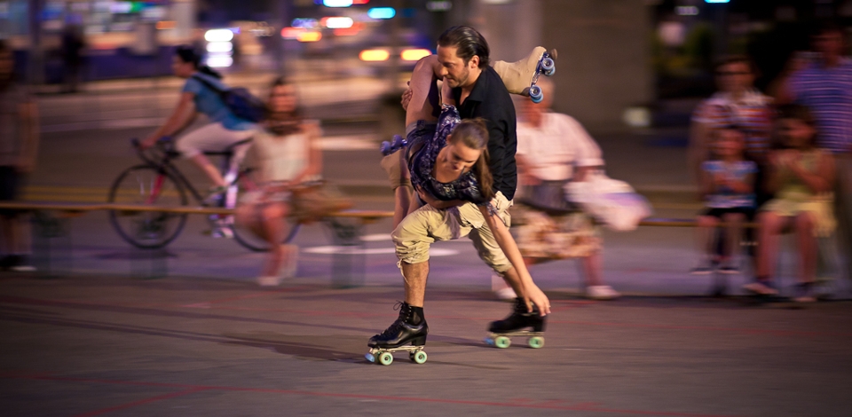 Fred Mancosu, Patinando - Licencia Creative Commons – atribución, no derivadas